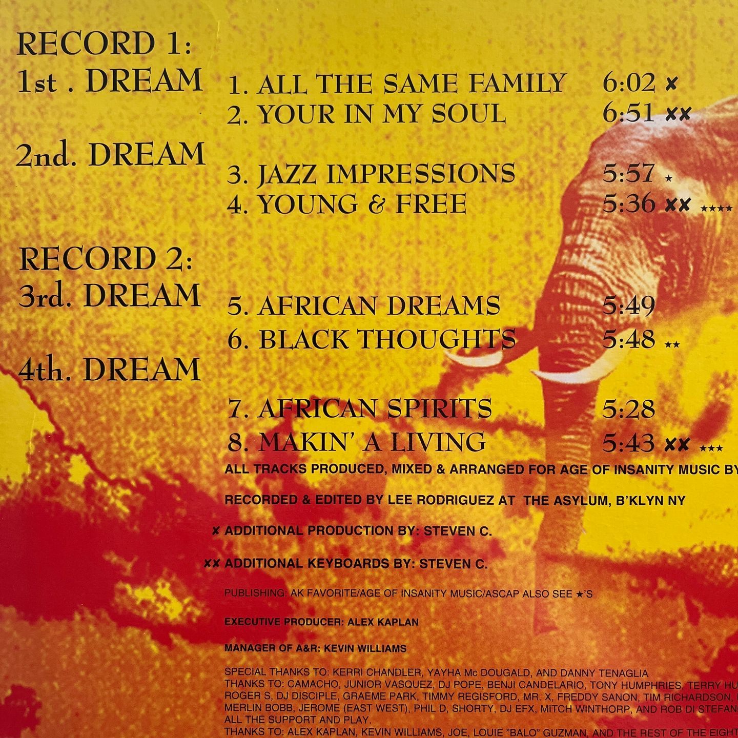 The African Dream - The African Dream | Eightball Records (EB 30) - 3