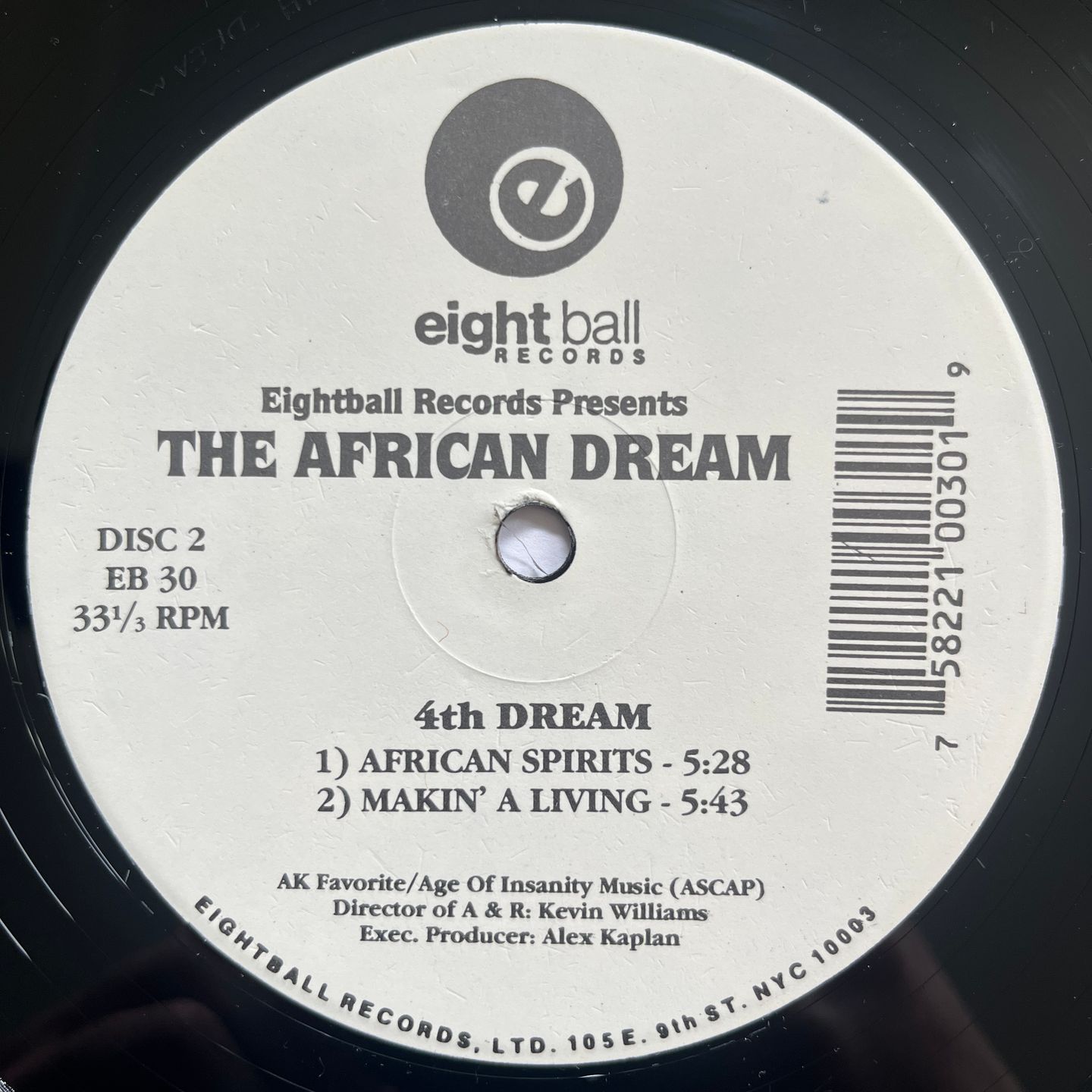 The African Dream - The African Dream | Eightball Records (EB 30) - 8