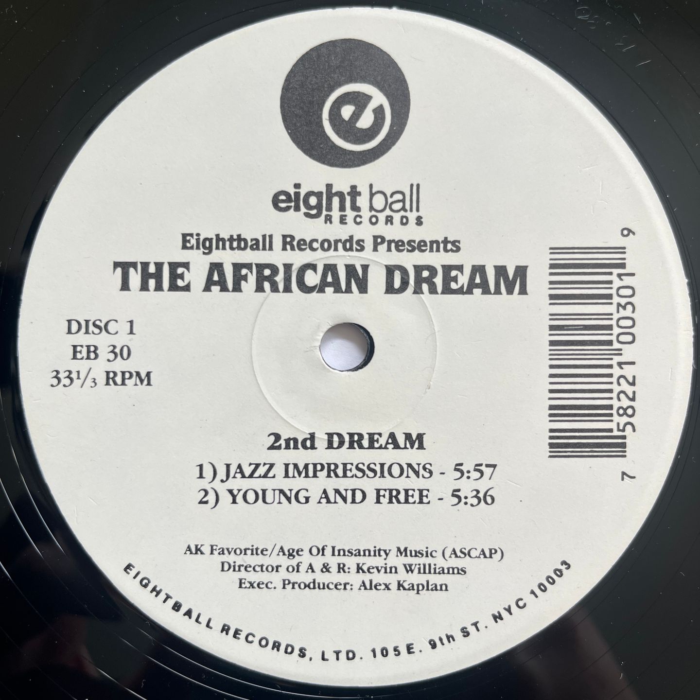 The African Dream - The African Dream | Eightball Records (EB 30) - 6