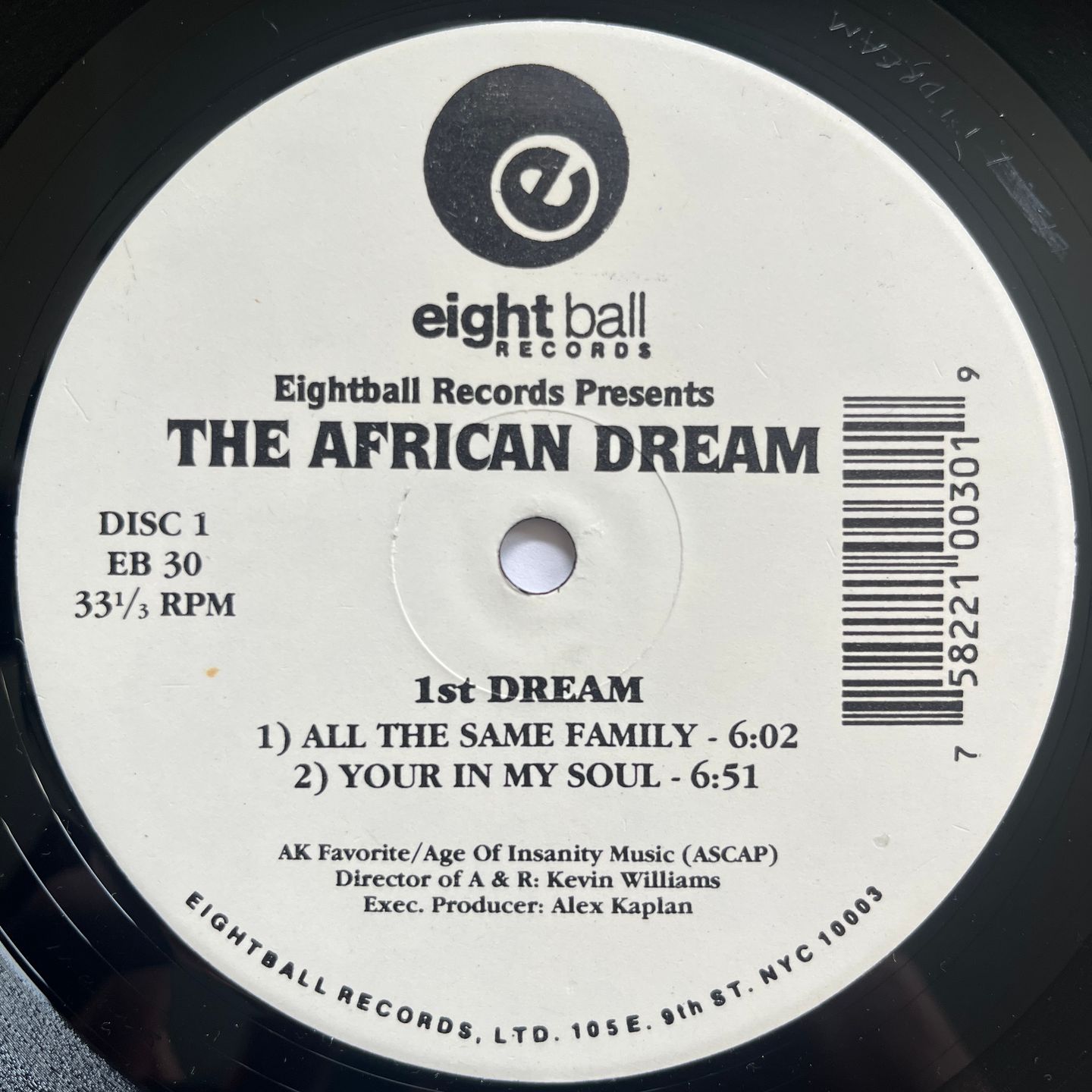 The African Dream - The African Dream | Eightball Records (EB 30) - 5
