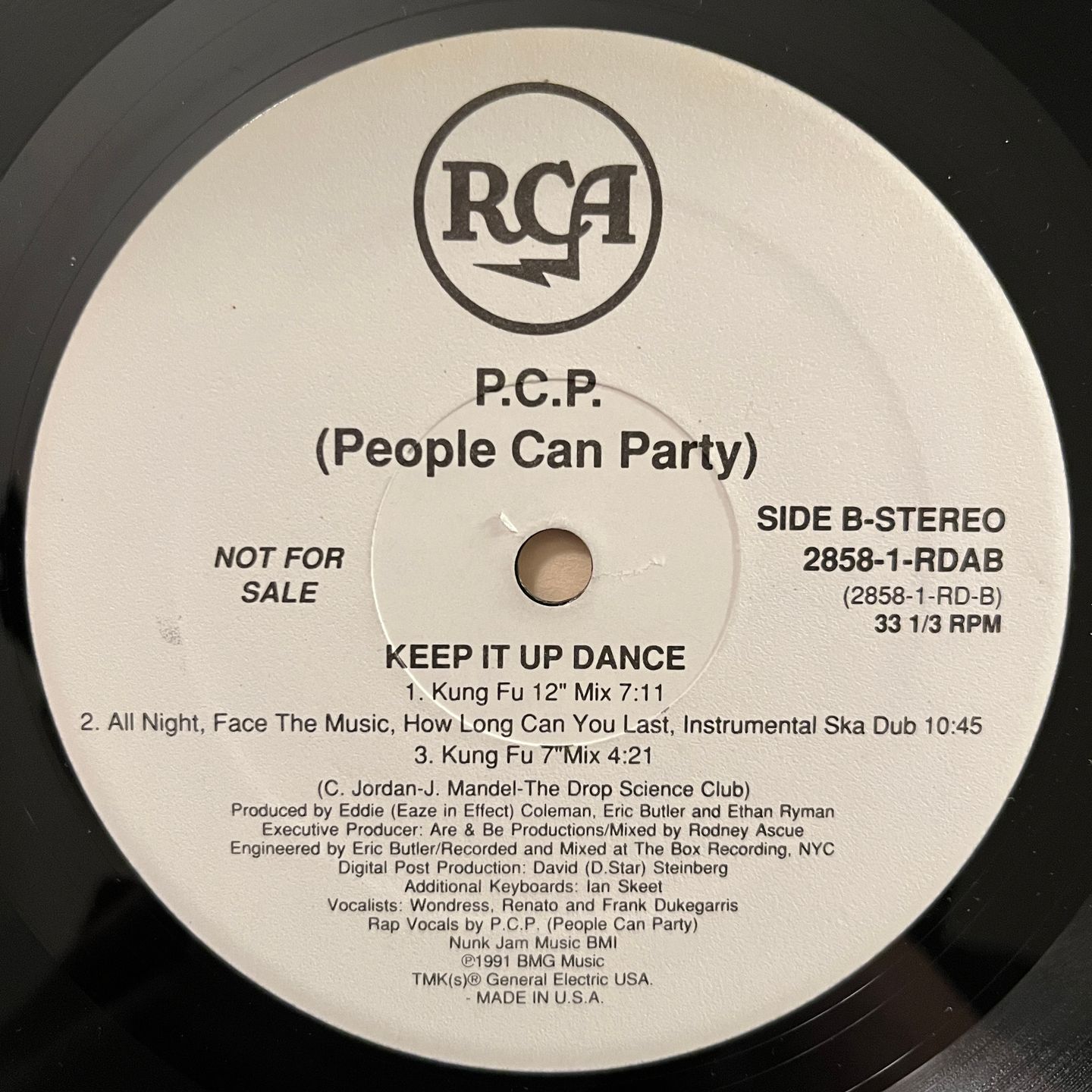 P.C.P. (People Can Party) - Keep It Up Dance | RCA (2858-1-RDAB) - 3