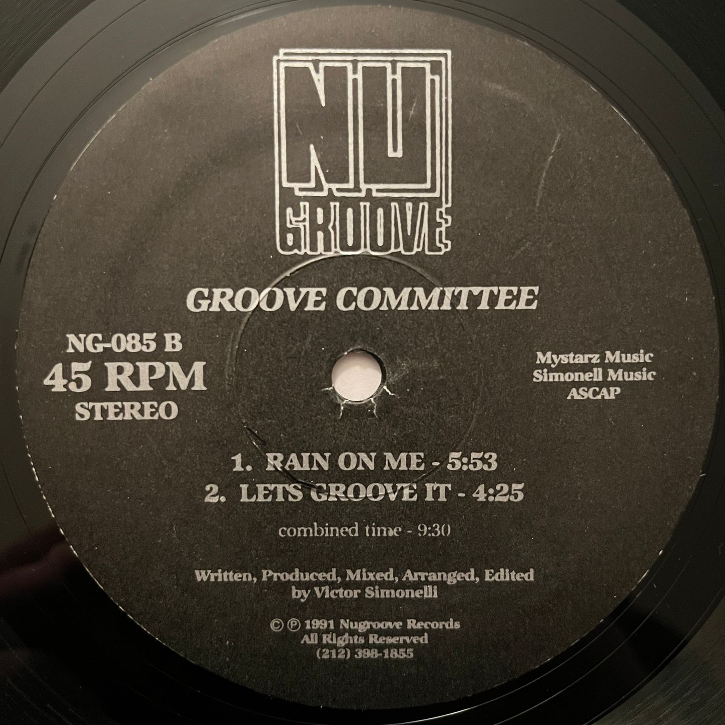 Groove Committee - I Want You To Know | Nu Groove Records (NG-085) - 2