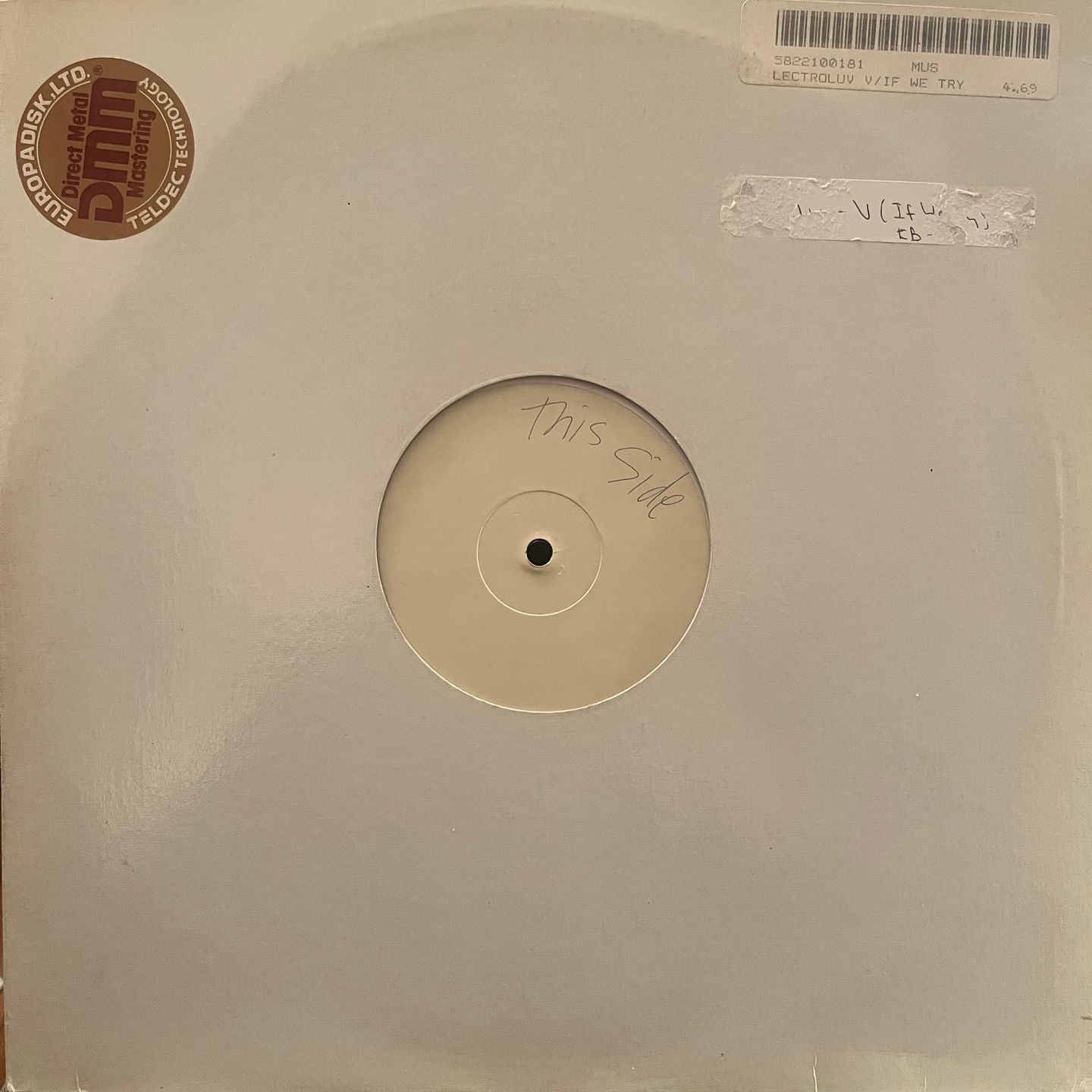 Lectroluv - If We Try | Eightball Records (EB 018)