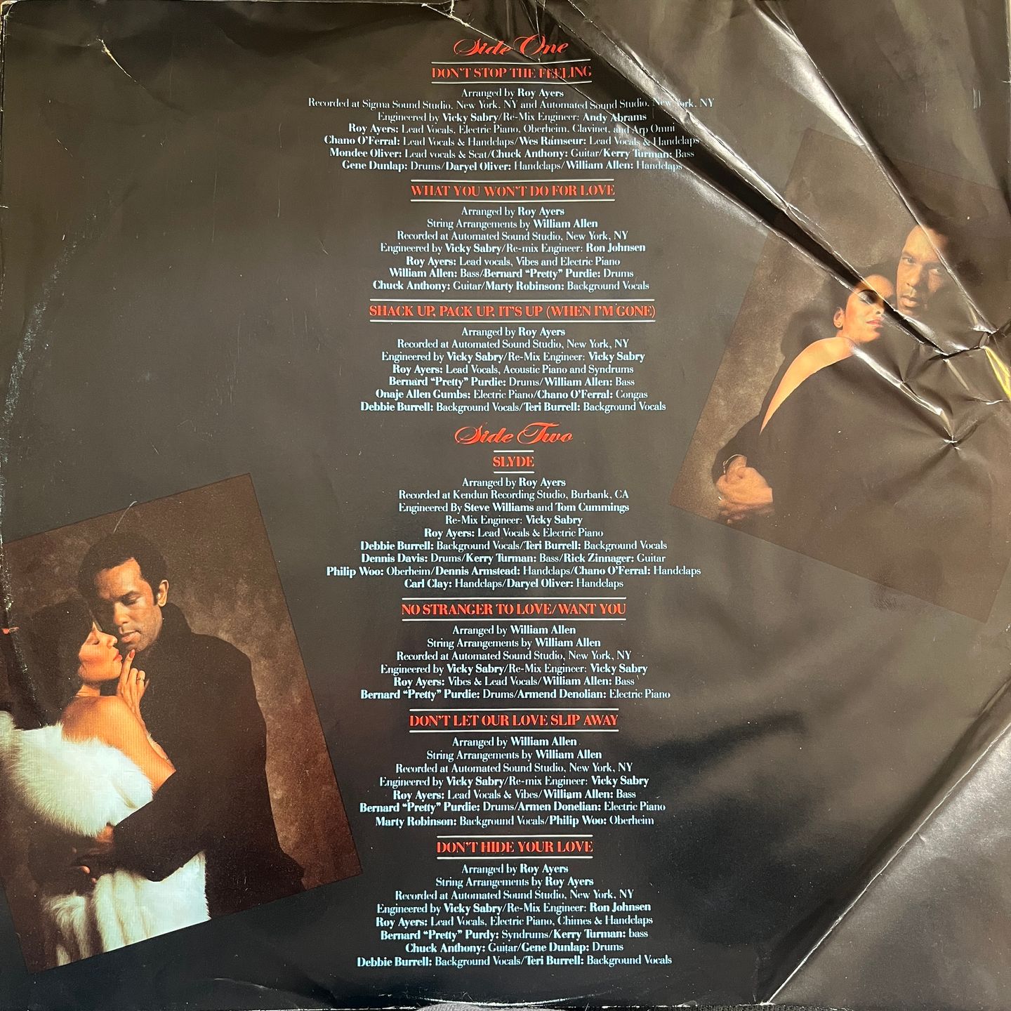 Roy Ayers - No Stranger To Love | Polydor (PD-1-6246) - 5