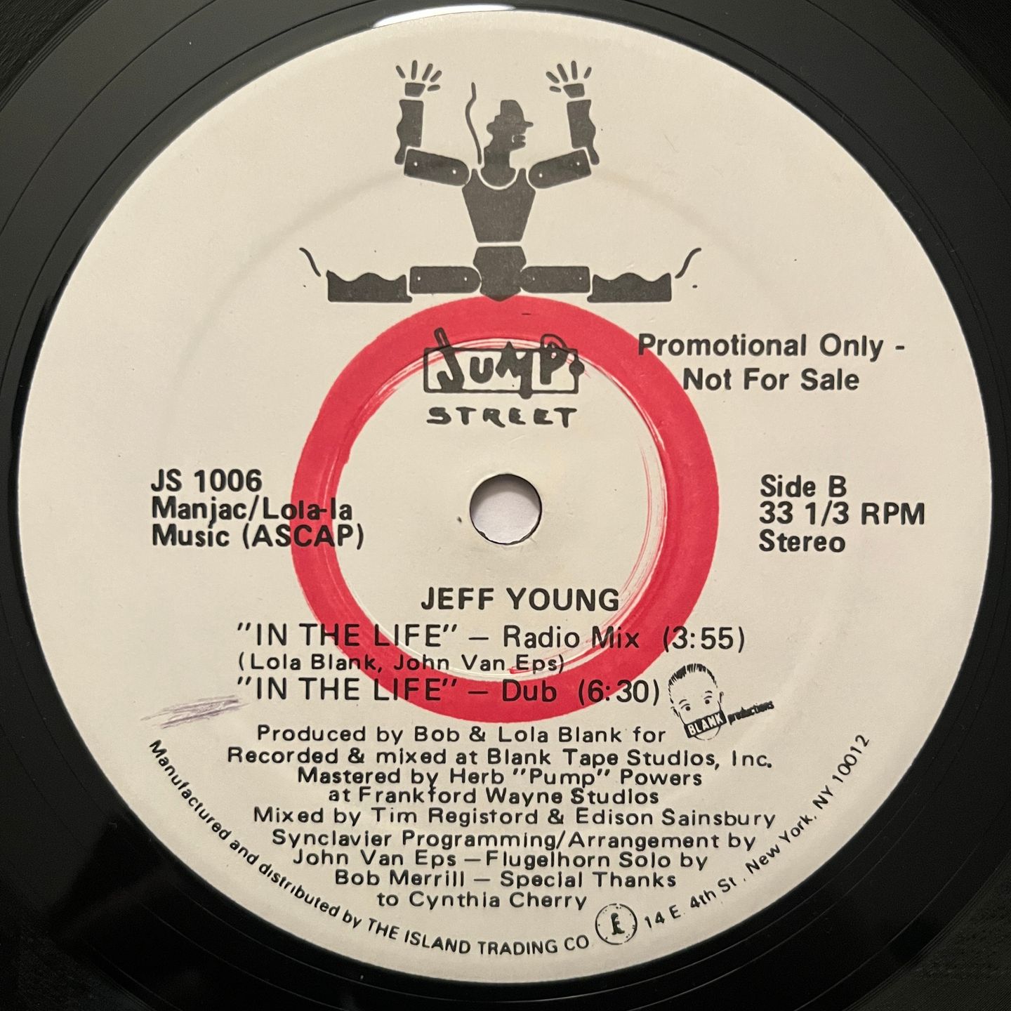 Jeff Young - In The Life | Jump Street Records (JS 1006) - 3