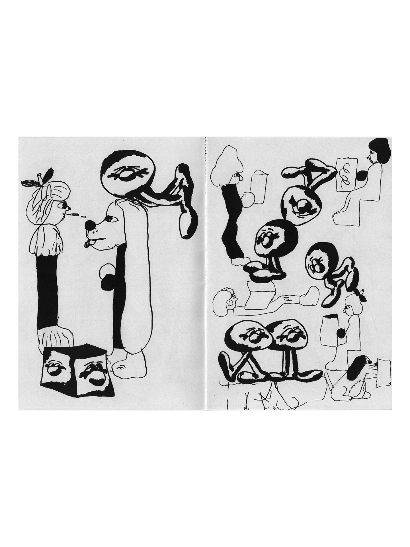 Almost Free Services - Loisirs domestiques Pack (Riso + Zine) - 5