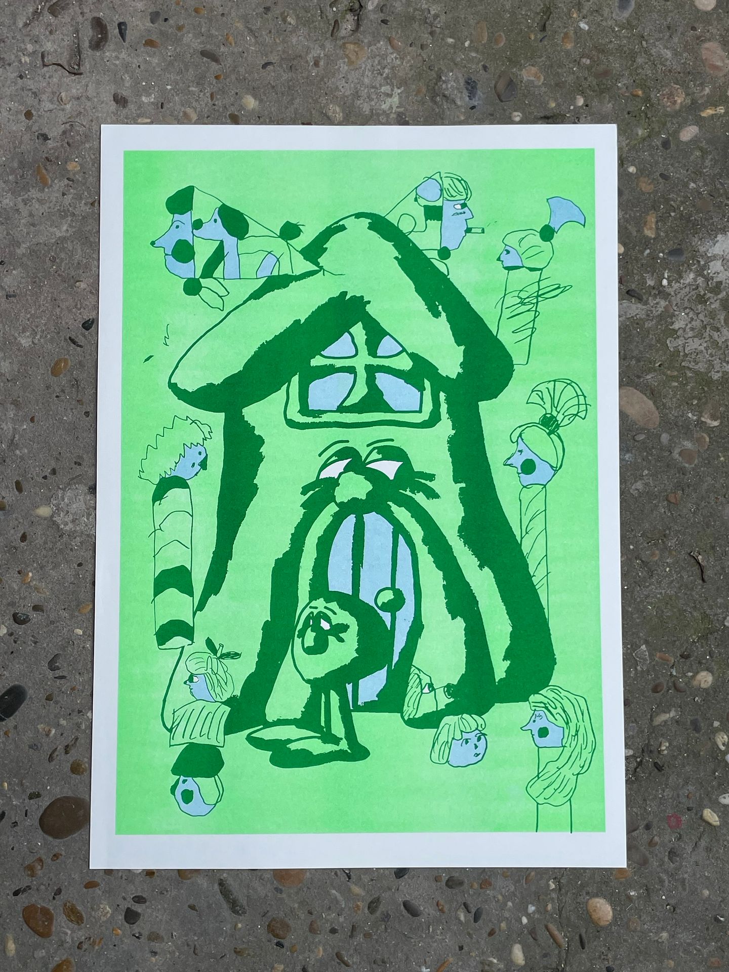 Almost Free Services - Loisirs domestiques Pack (Riso + Zine) - main