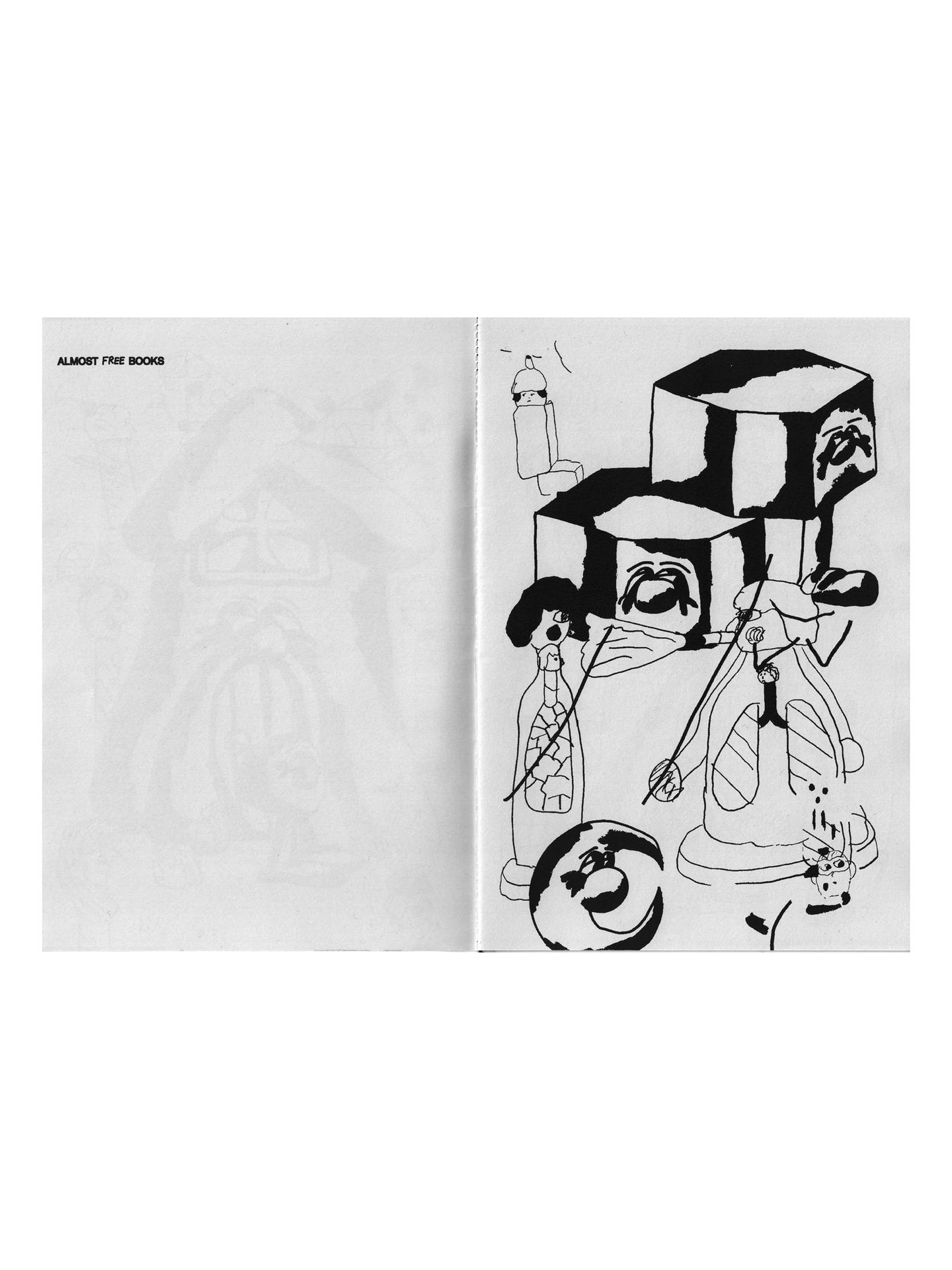 Almost Free Services - Loisirs domestiques Pack (Riso + Zine) - 7