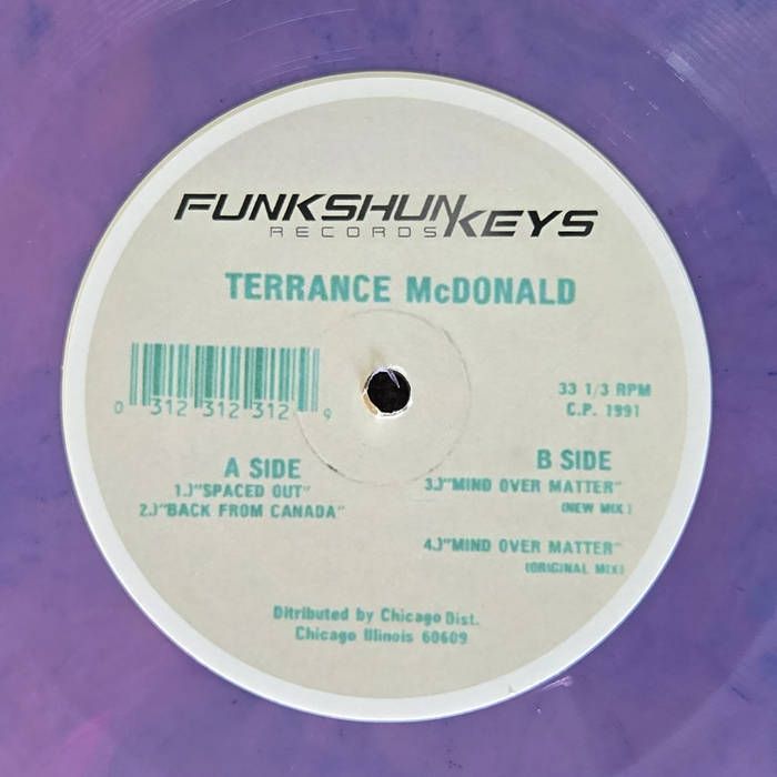 Terrance McDonald - Spaced Out / Mind Over Matter | Funkshun Keys (FKR001) - main Terrance McDonald - Spaced Out / Mind Over Matter | Funkshun Keys (FKR001) - main