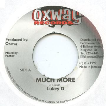 Lukie D - Much More | Oxway Records (none)