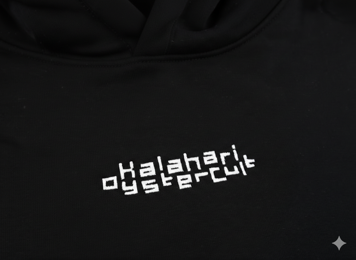 Kalahari Oyster Cult - Hooded Logo Embroidery Sweatshirt - 2