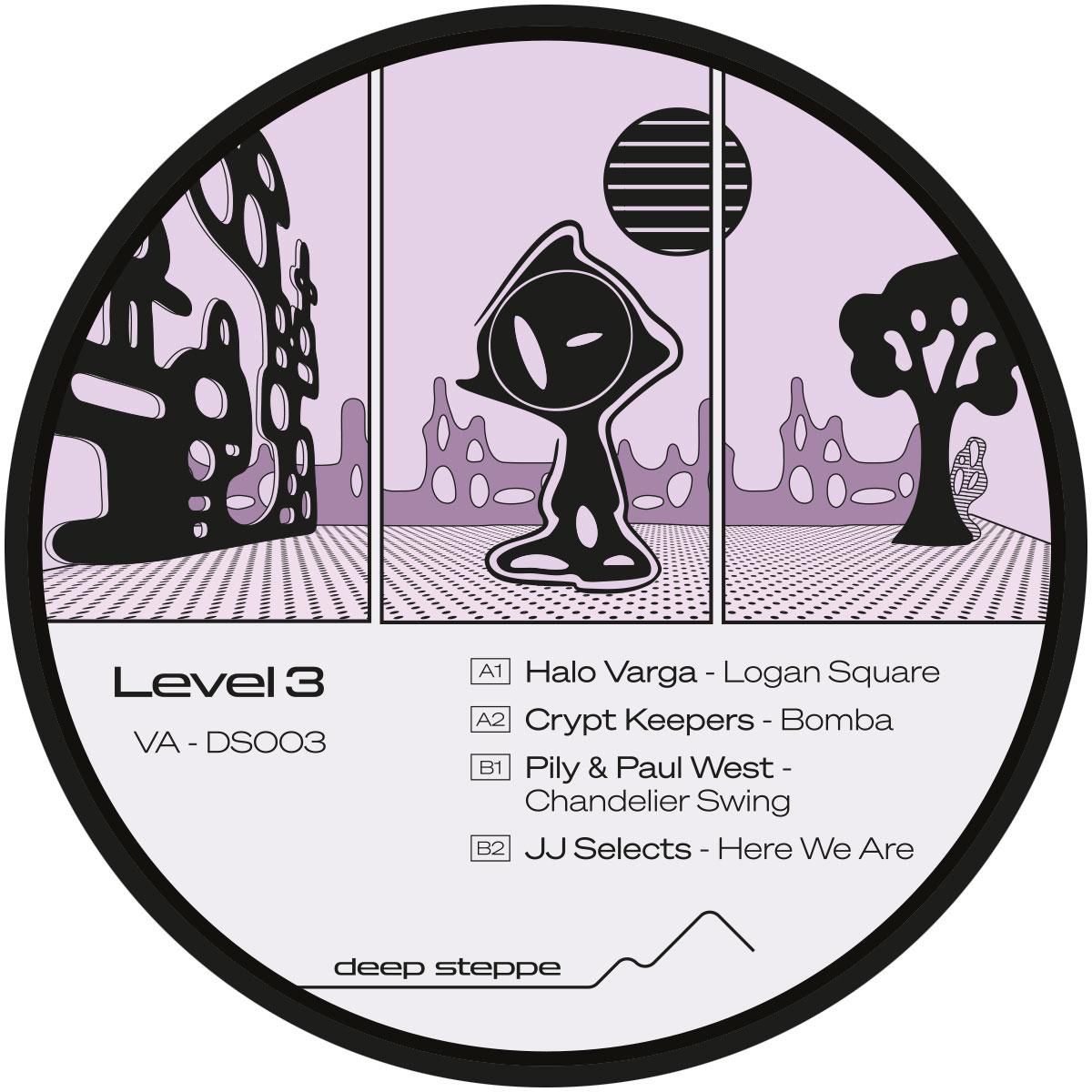 Various Artists - Level 3 | Deep Steppe (DS003) Various Artists - Level 3 | Deep Steppe (DS003)