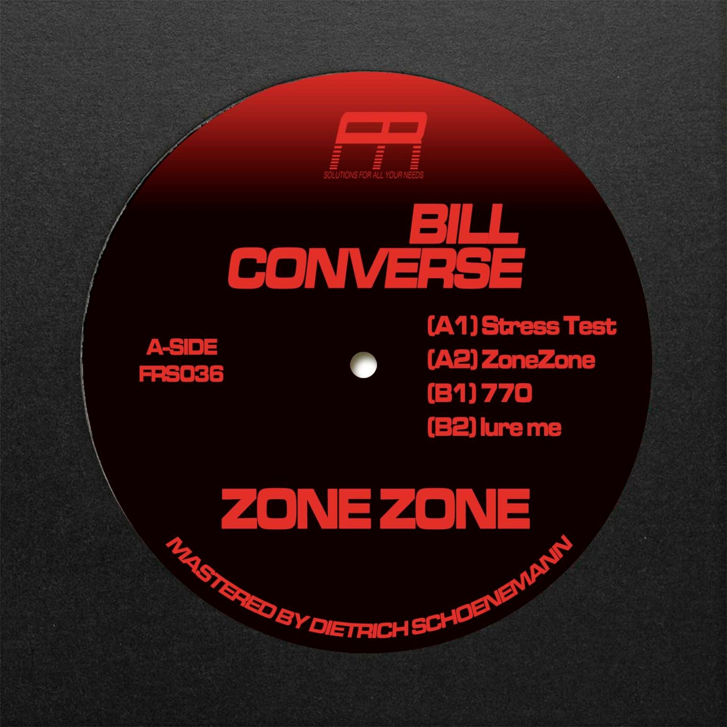 Bill Converse - Zone Zone | Fixed Rhythms (FRS036) Bill Converse - Zone Zone | Fixed Rhythms (FRS036)