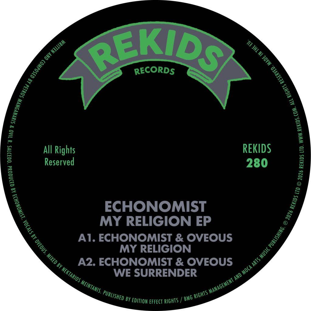 Echonomist - My Religion EP | REKIDS (REKIDS280) - main