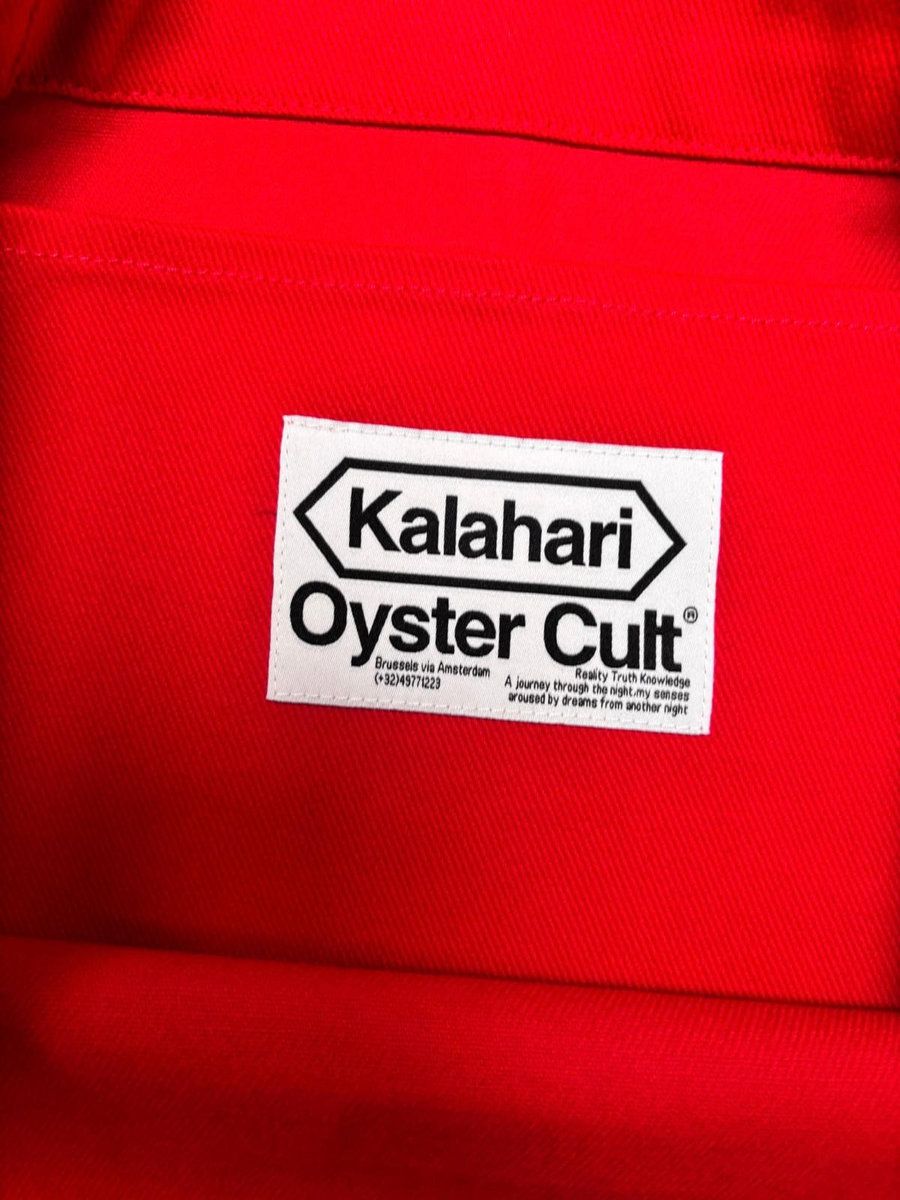 Kalahari Oyster Cult - Medusa Tote Red - 3 Kalahari Oyster Cult - Medusa Tote Red - 3