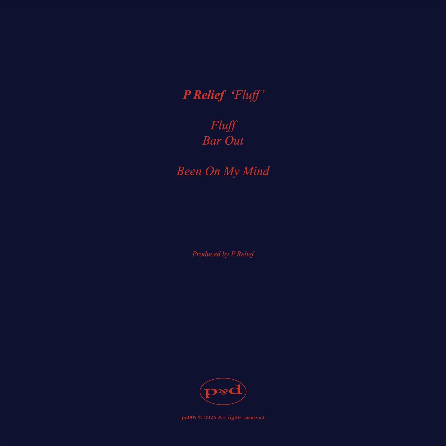 P Relief - Fluff | P&D (PD005) - 4
