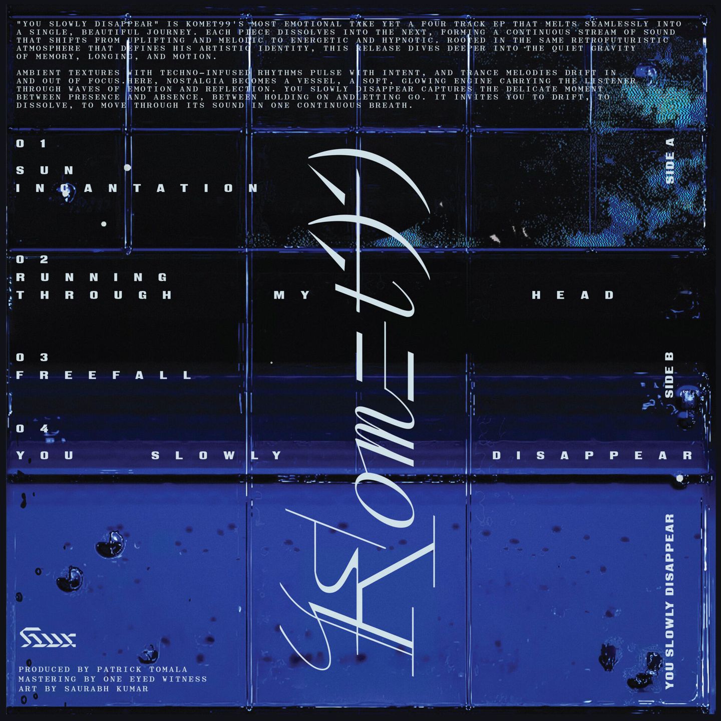 Komet99 - You Slowly Disappear EP | Flux White (FLUX026) - 2