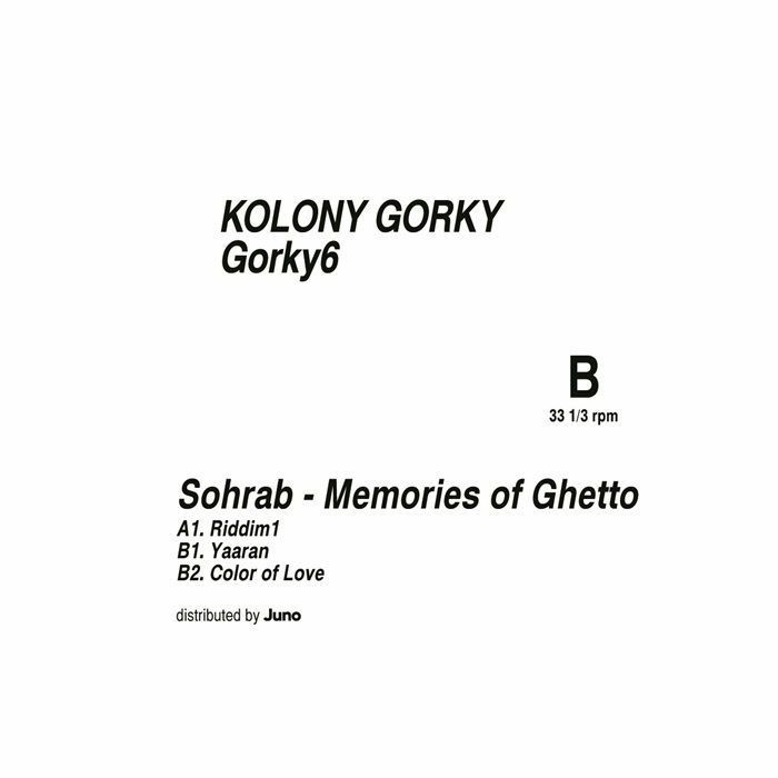 Sohrab - Memories Of Ghetto | Kolony Gorky (GORKY6) - 2