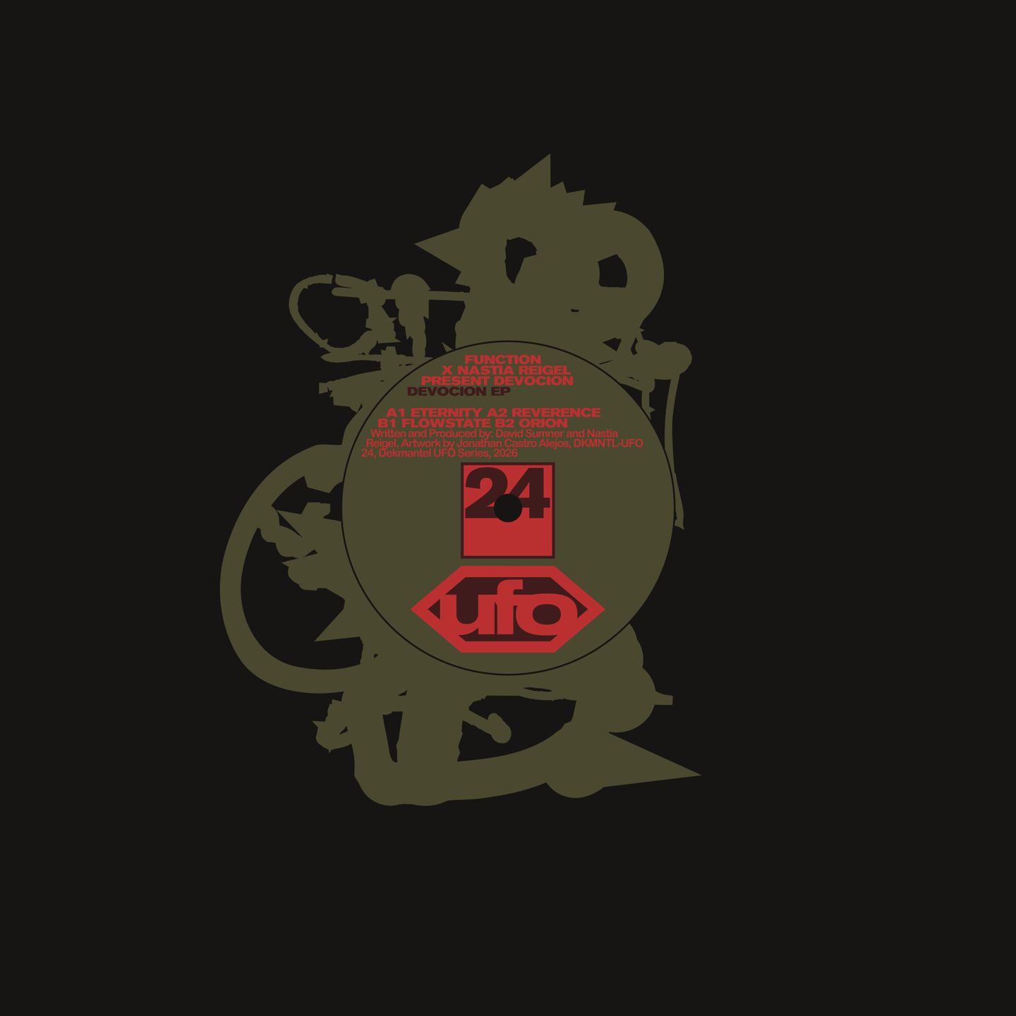 Nastia Reigel  &  Function - Devocion | Dekmantel (DKMNTL-UFO24) - main
