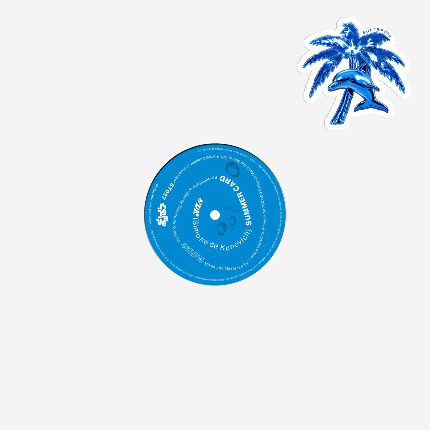 SDK (Simone De Kunovich) - Summer Card | Safe Trip (ST027) - main