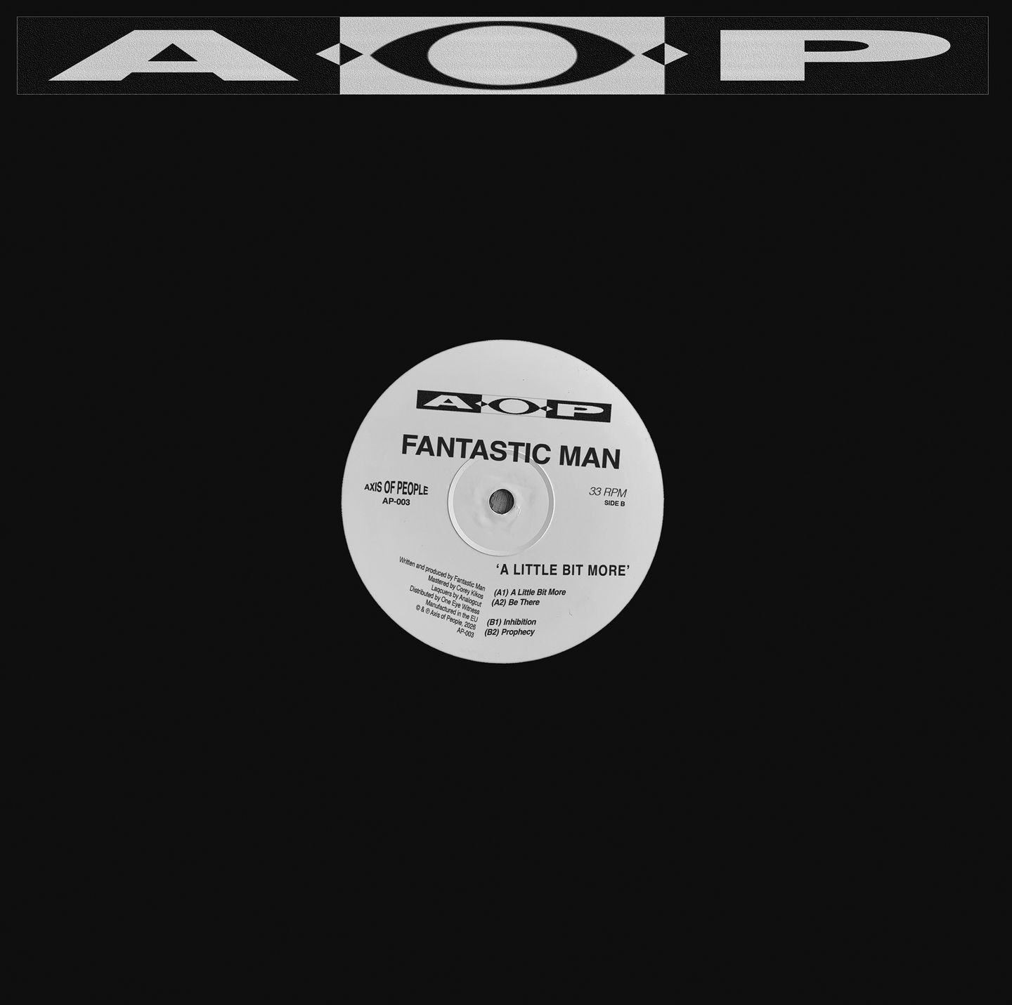 Fantastic Man - A Little Bit More | The Axis Of People (AP-003)