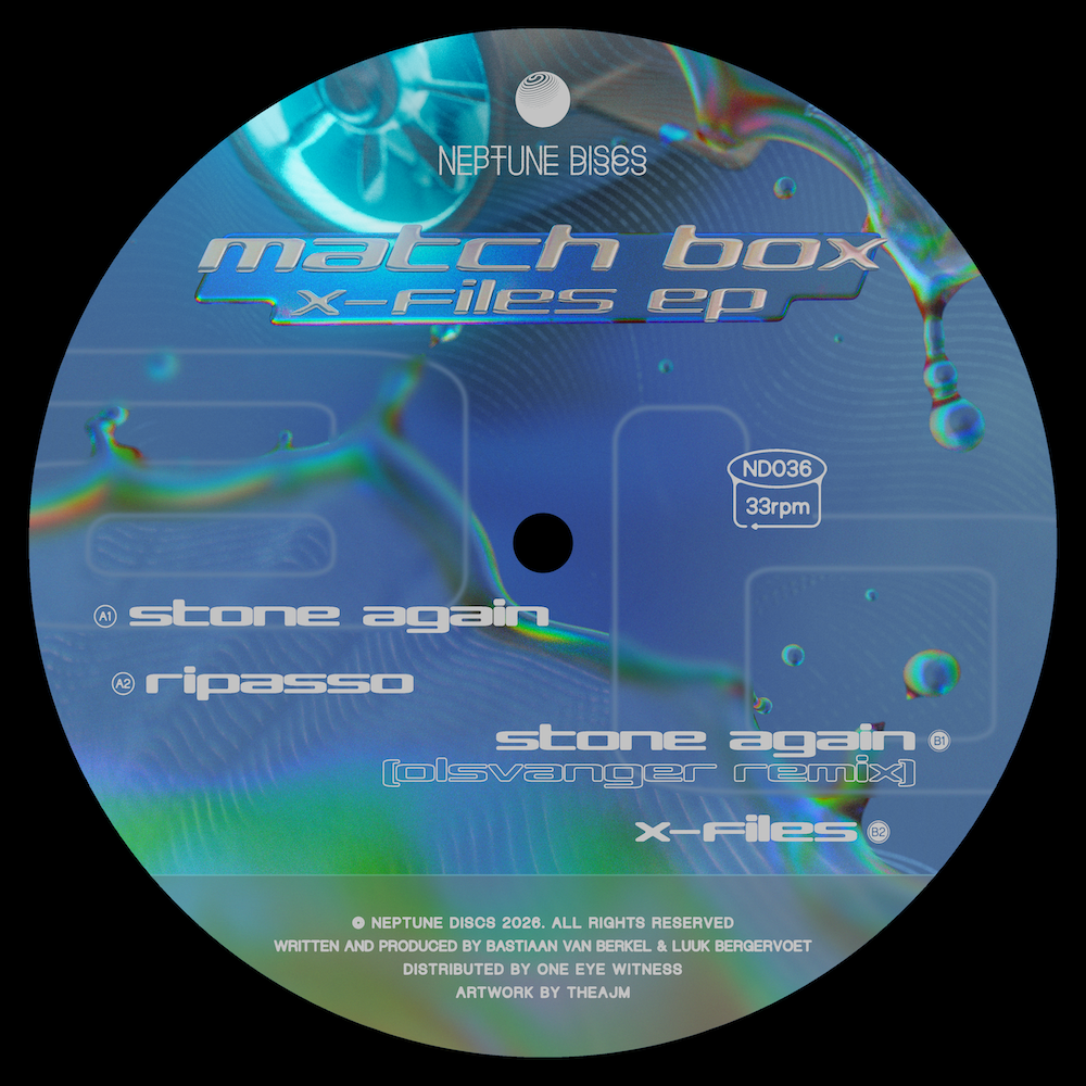 Match Box - X-Files | Neptune Discs (ND036) - 2 Match Box - X-Files | Neptune Discs (ND036) - 2