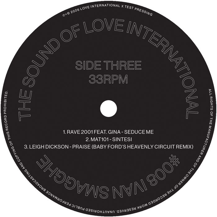  - Ivan Smagghe presents… The Sound of Love International #008 | Love International Recordings (LITPLP008) - 5