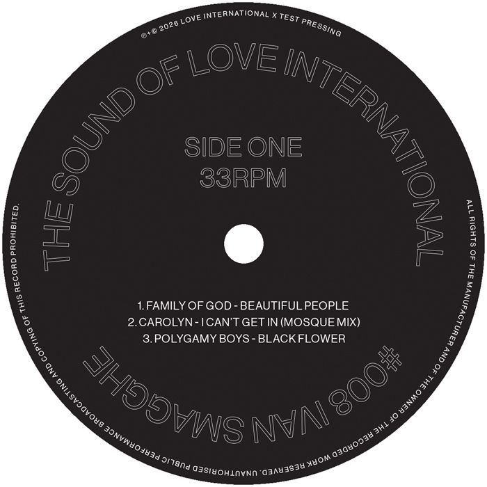  - Ivan Smagghe presents… The Sound of Love International #008 | Love International Recordings (LITPLP008) - 2