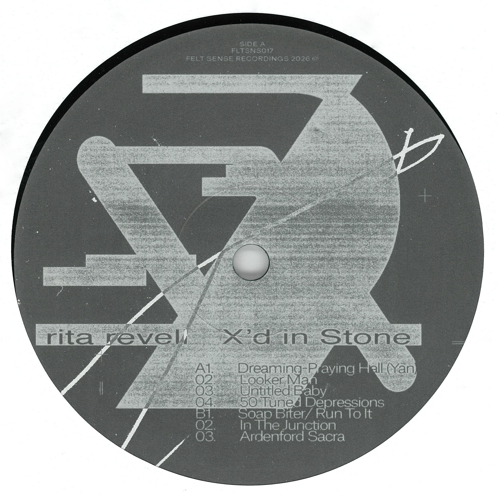 Pete Gower  &  Rita Revell - X'd In Stone | Felt Sense Recordings (FLTSNS017) - 2