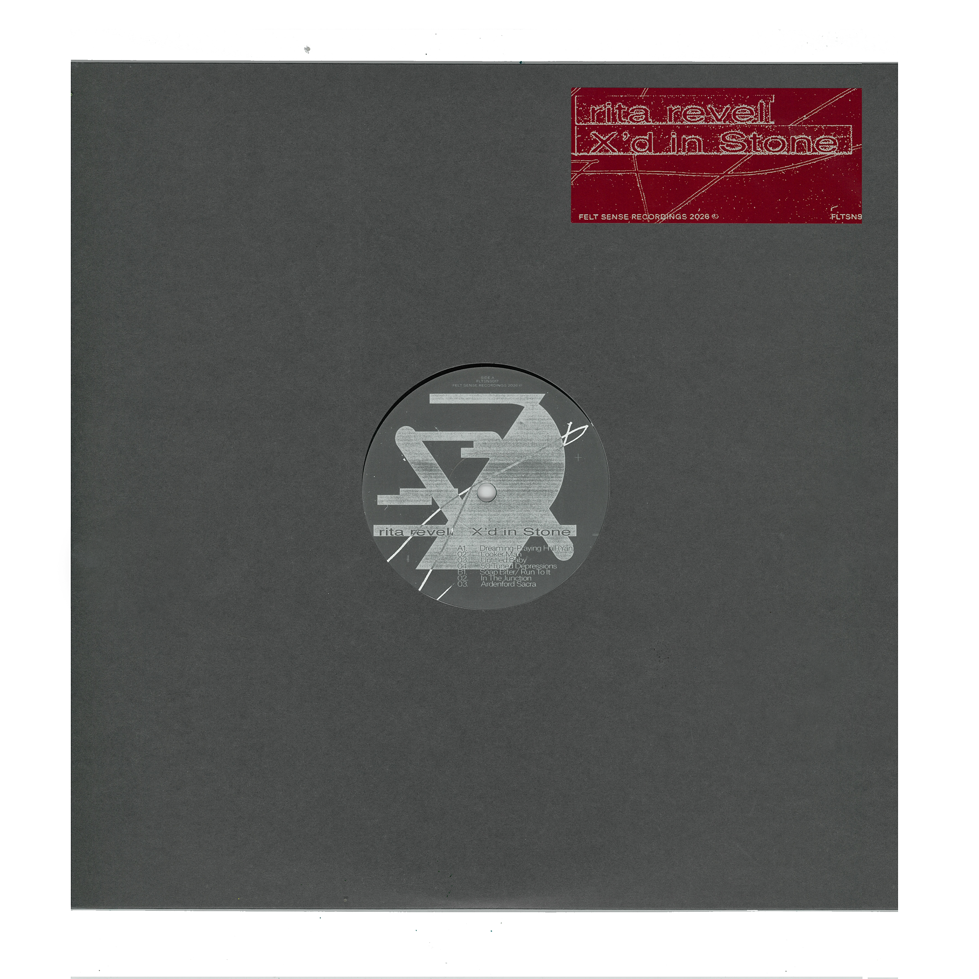 Pete Gower  &  Rita Revell - X'd In Stone | Felt Sense Recordings (FLTSNS017) - main