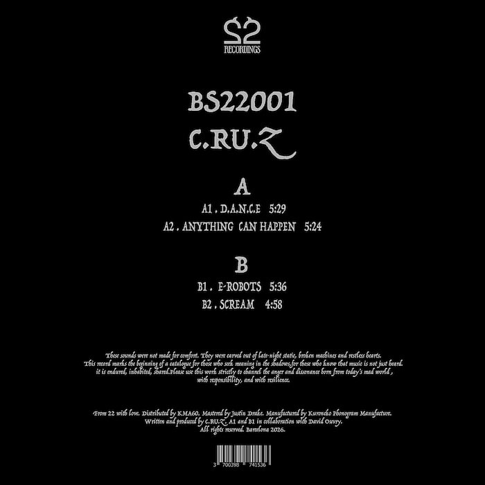 C.ru.z - BS22001 | 22Recordings (BS22001) - 2