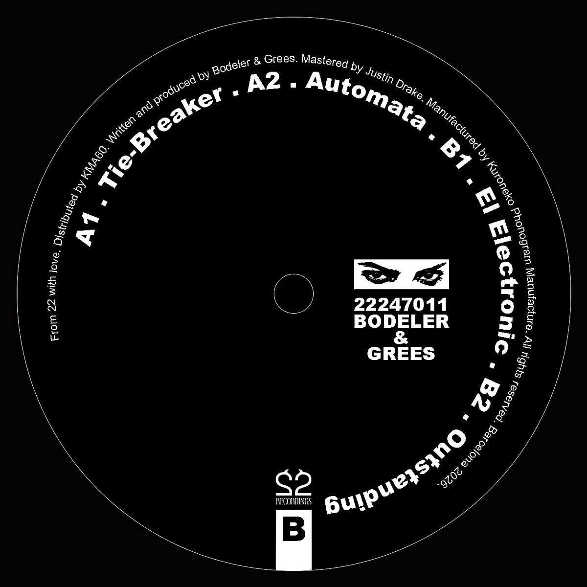 Bodeler & Grees - 22247011 | 22Recordings (22247011) - 2