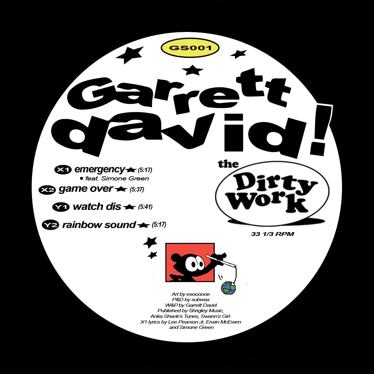 Garrett David - The Dirty Work | Global Swing (GS001)