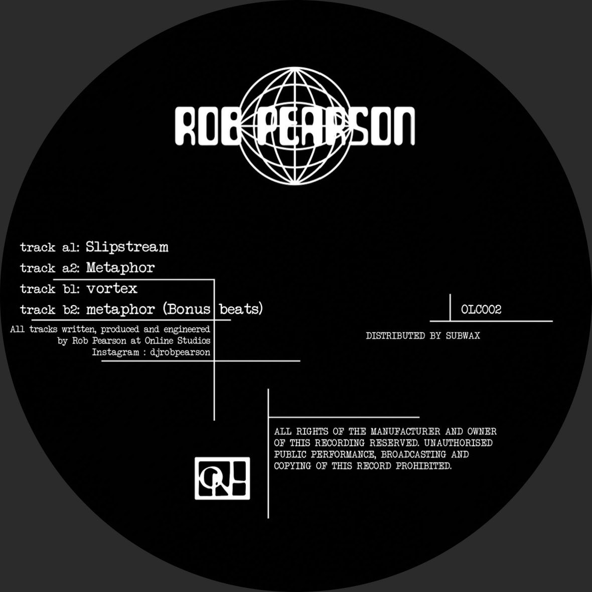 Rob Pearson - Slipstream (Reissue) | Online Collective (OLC002)