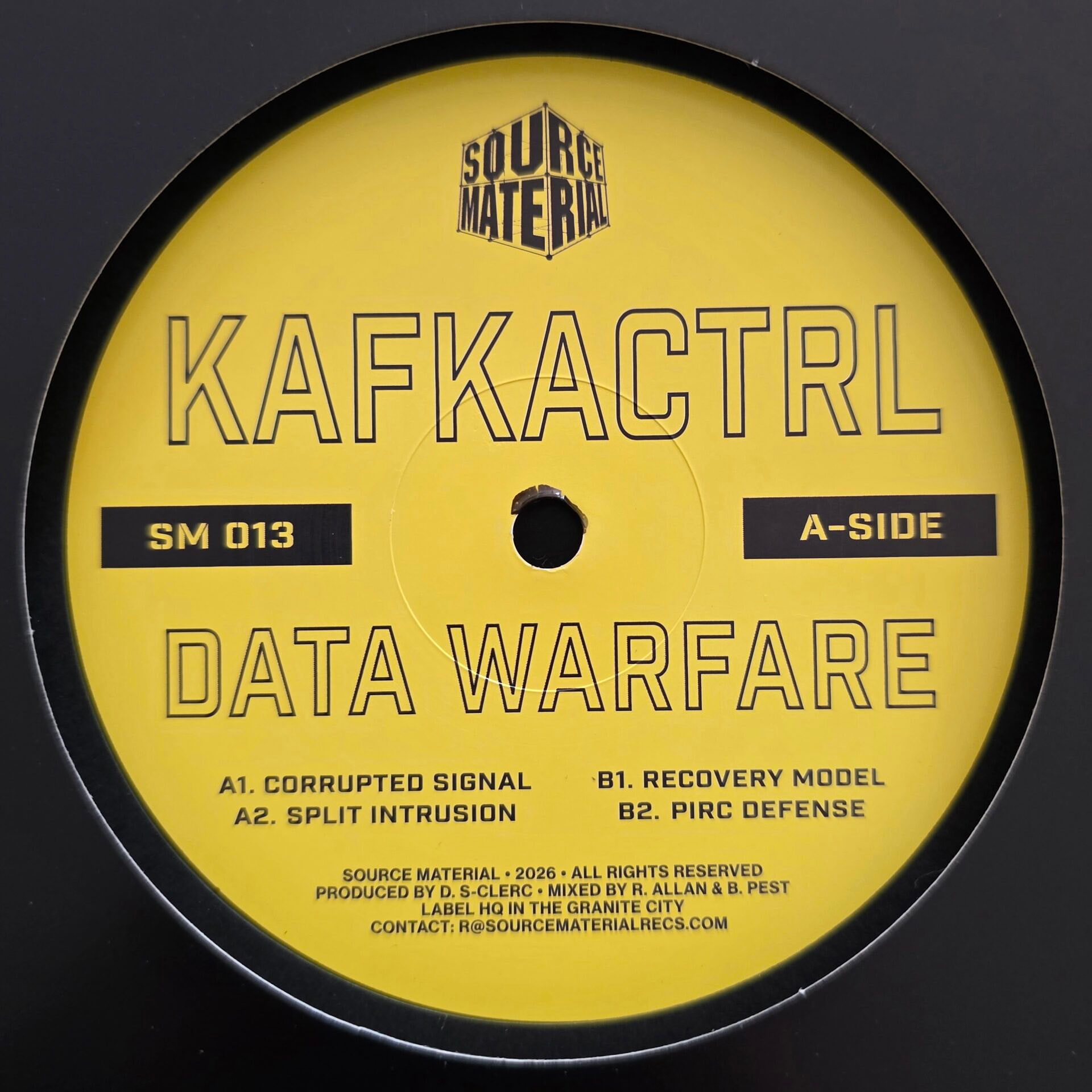 KafkaCtrl - Data Warfare | Source Material (SM013)