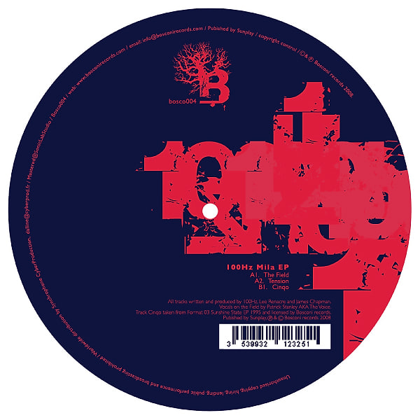100Hz - Mila EP | Bosconi Records (Bosco004) - 2