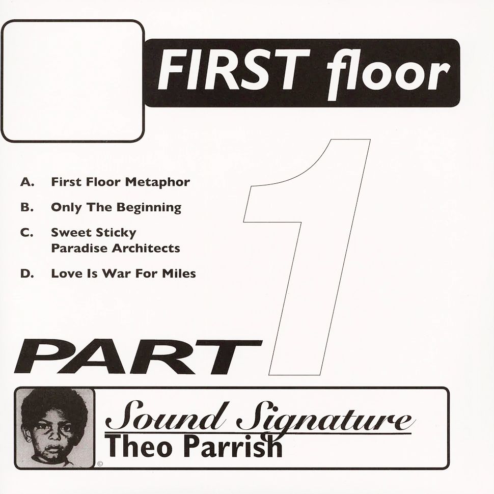 Theo Parrish - First Floor (Part 1) | Peacefrog Records (PF076/1XXXV) - main Theo Parrish - First Floor (Part 1) | Peacefrog Records (PF076/1XXXV) - main