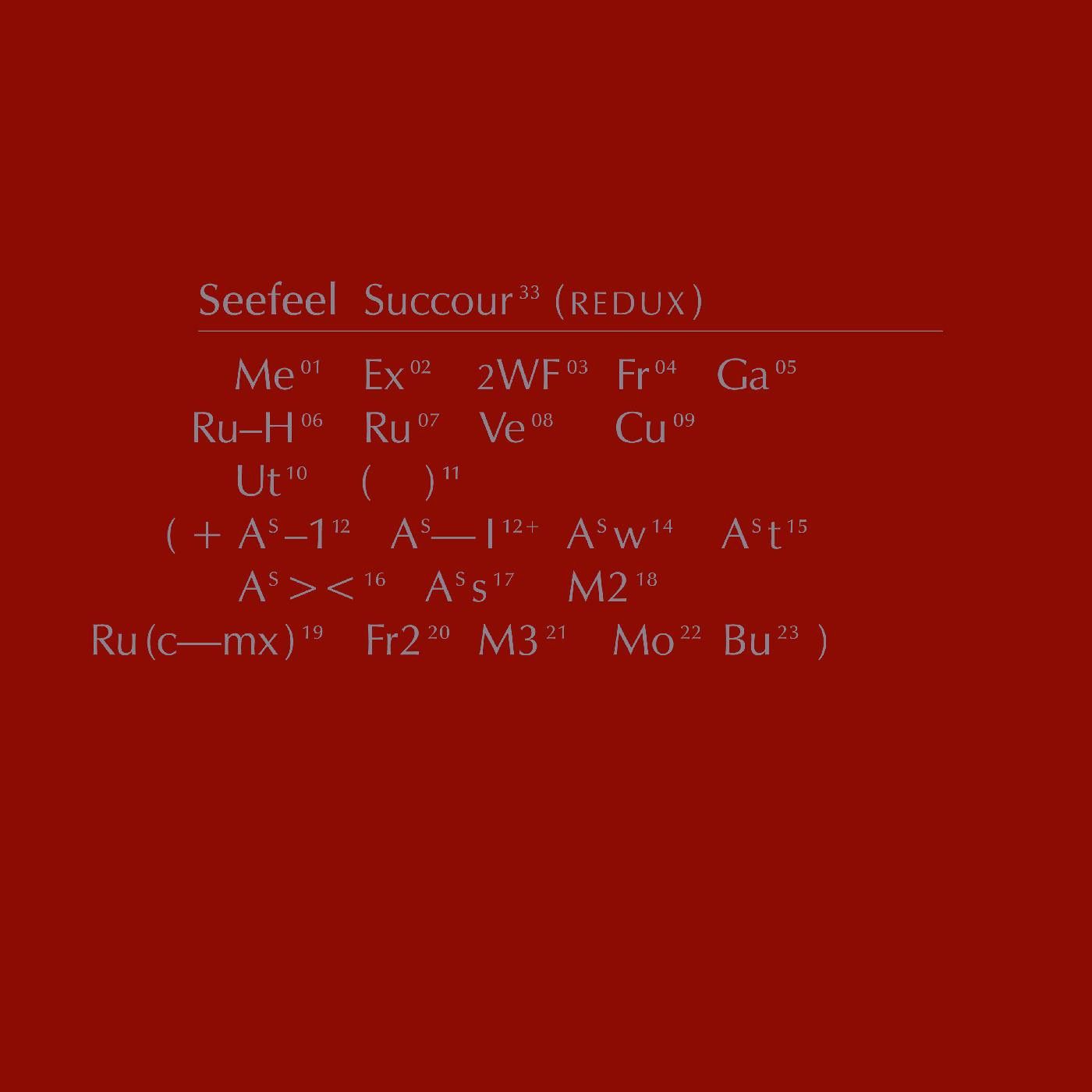 Seefeel - Succour (Redux) | Warp Records (WARPLP28R)
