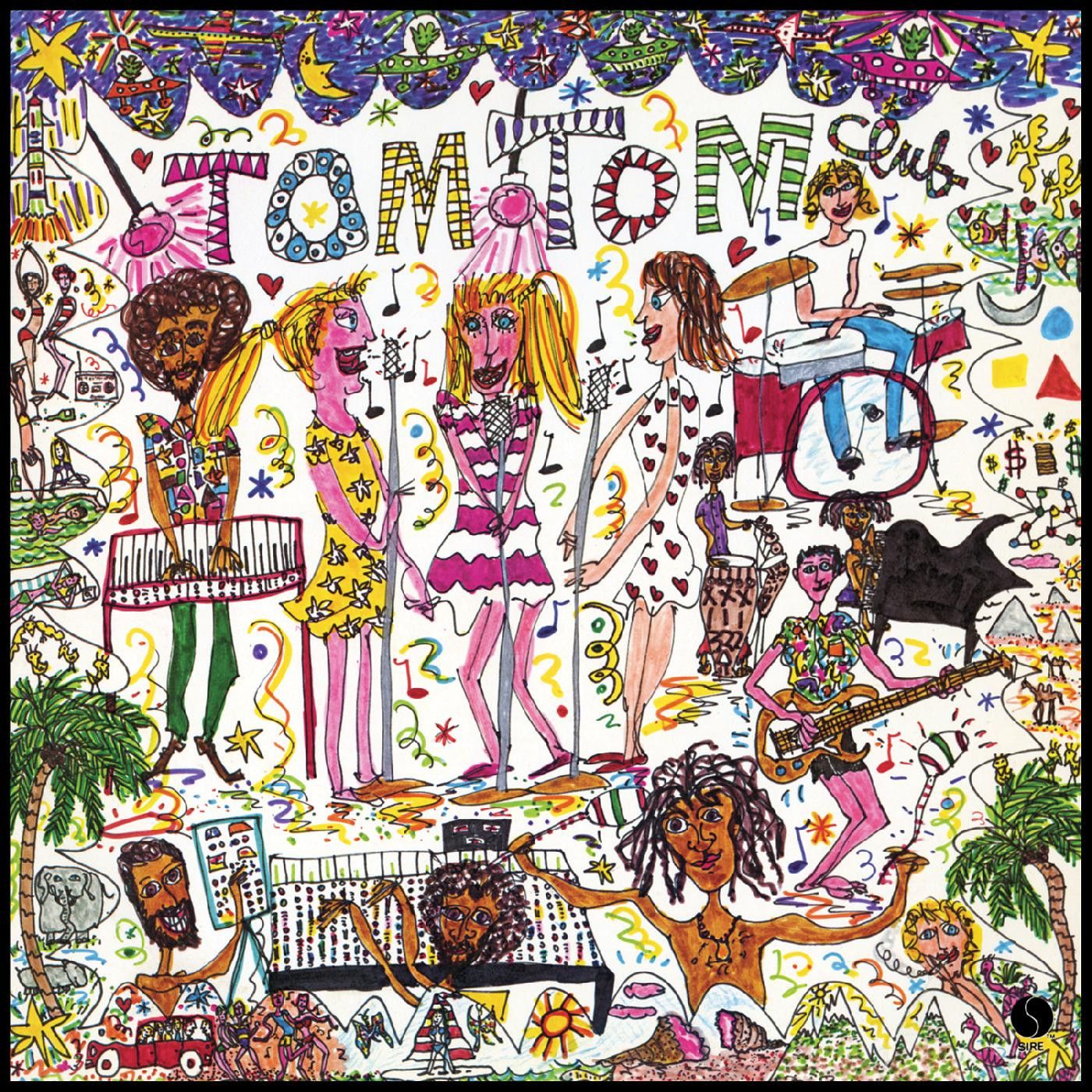 Tom Tom Club - Tom Tom Club (Green, Pink & White Vinyl) | Real Gone Music (RGM-1070)