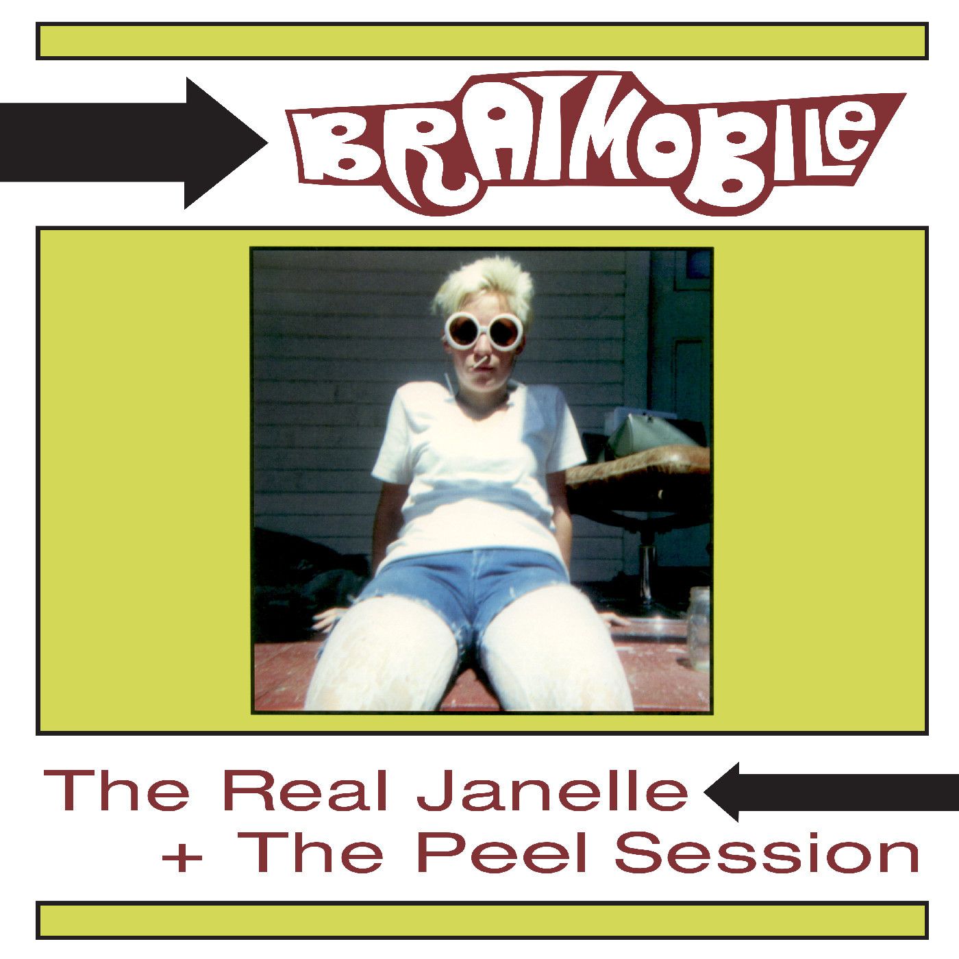 Bratmobile - The Real Janelle & The Peel Session | Kill Rock Stars (KRS804) - main