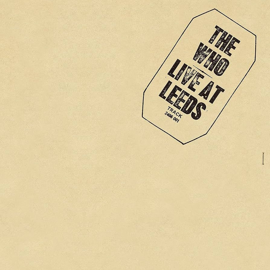 The Who - Live At Leeds | Polydor (2406 001) - main