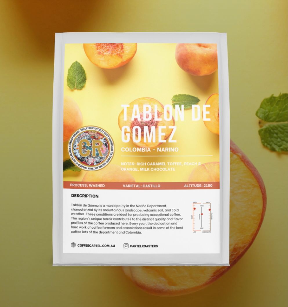 JOT - CARTEL - Colombia – Tablon De Gomez – Narino – Washed Process - main JOT - CARTEL - Colombia – Tablon De Gomez – Narino – Washed Process - main