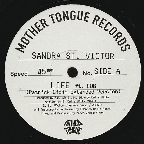 Sandra St. Victor - Life/Moonchild | Mother Tongue Records (MT19024)