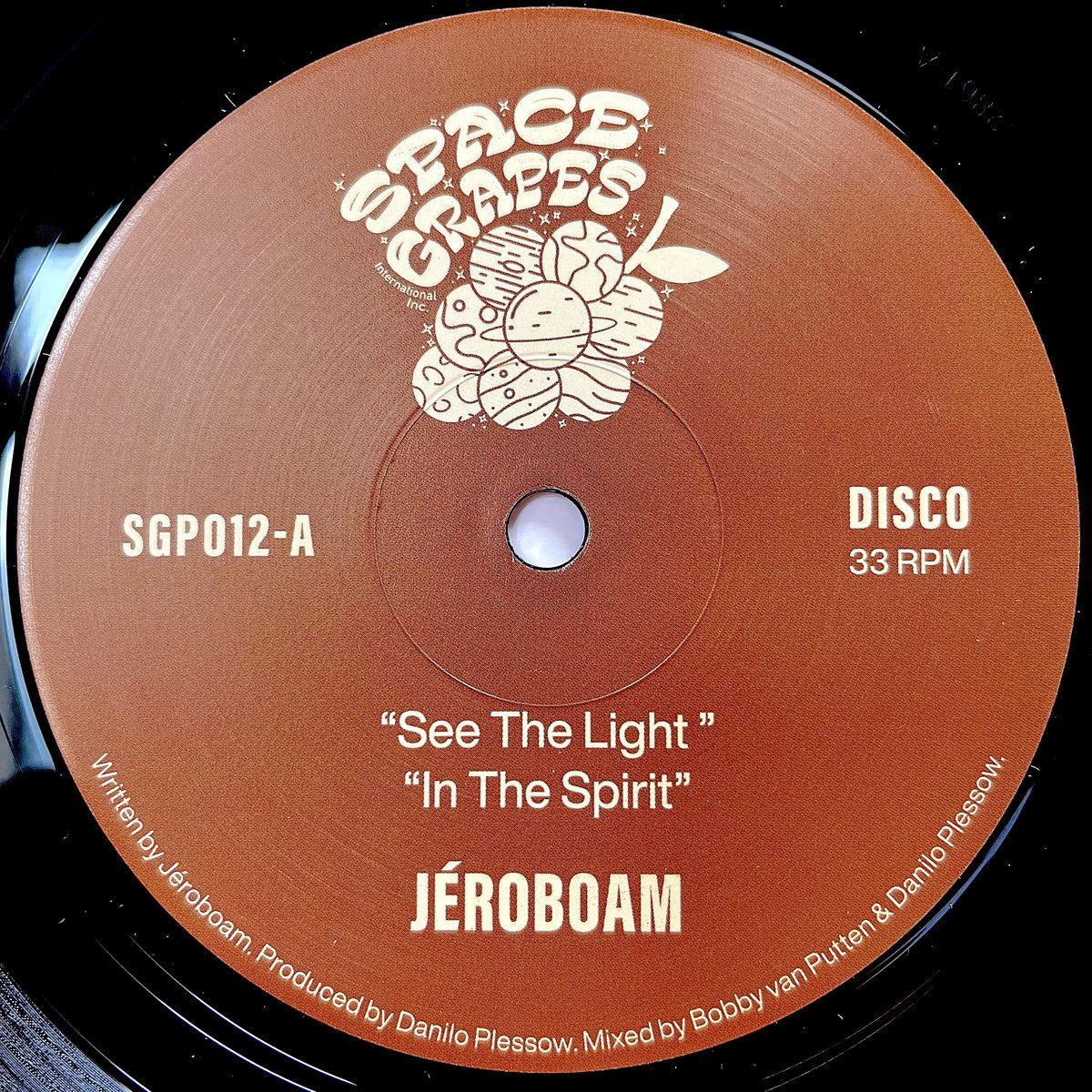 Jéroboam - See The Light | Space Grapes (SGP012)