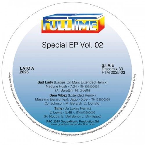 Various - Special EP Vol. 02 | Full Time Records (FTM 2025-03)