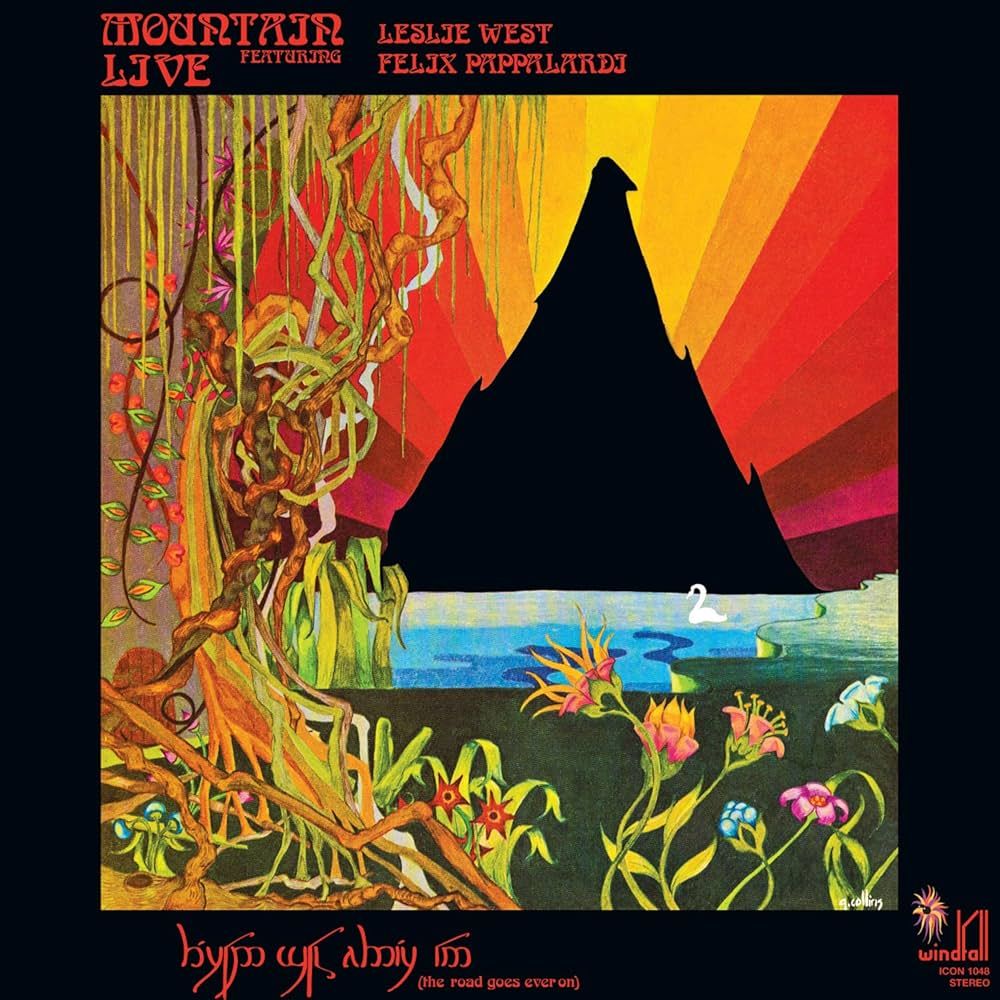 Mountain Featuring Leslie West , Felix Pappalardi - Live (The Road Goes Ever On) | Island Records (ILPS 9199) - main