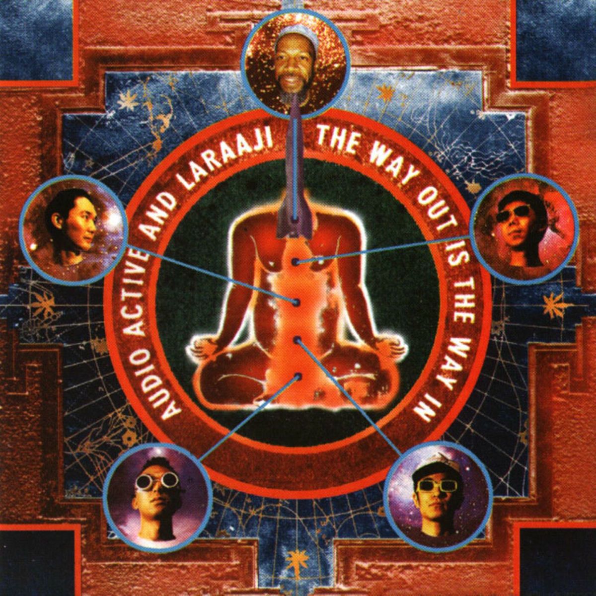 Audio Active And Laraaji - The Way Out Is The Way In | All Saints Records (AS26)