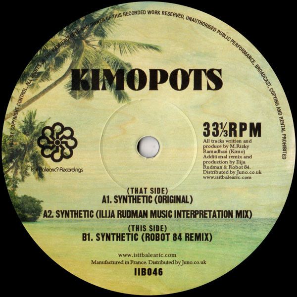 Kimopots - Synthetic | Is It Balearic? Recordings (IIB046)