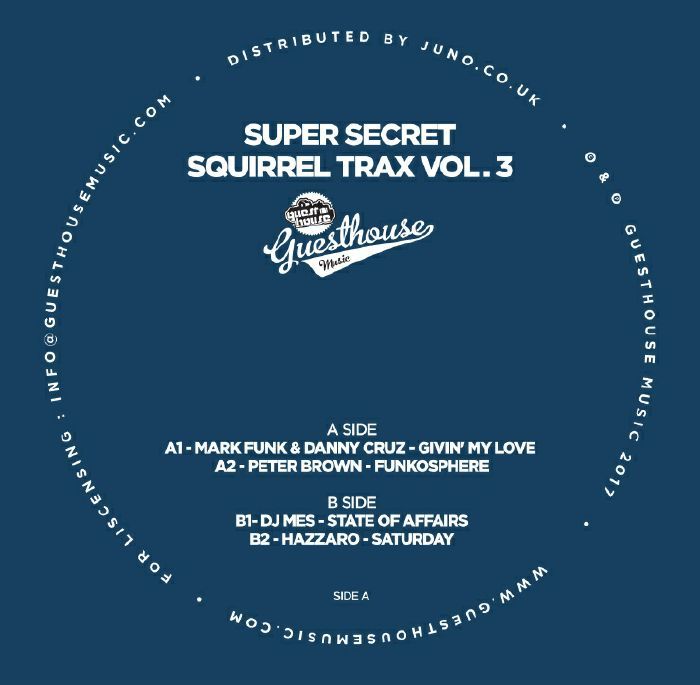 Various - Super Secret Squirrel Trax Vol.3 | Guesthouse Music (GM46)