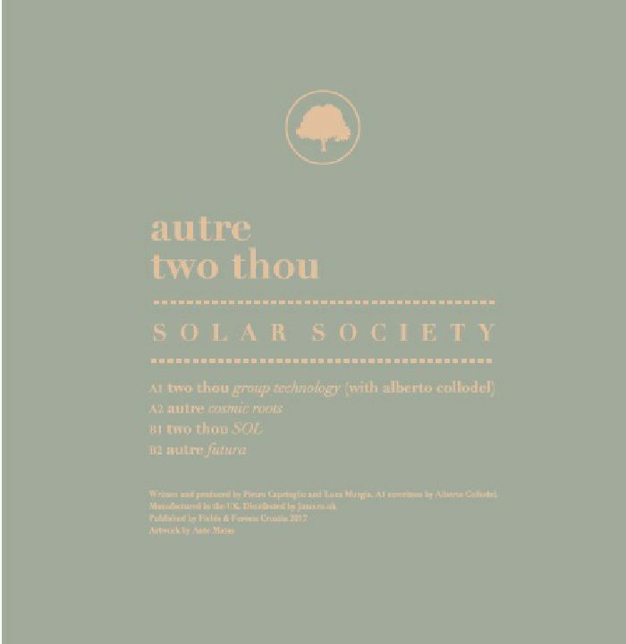 Autre  &  Two Thou - Solar Society | Fields & Forests (F&F 004) - 2